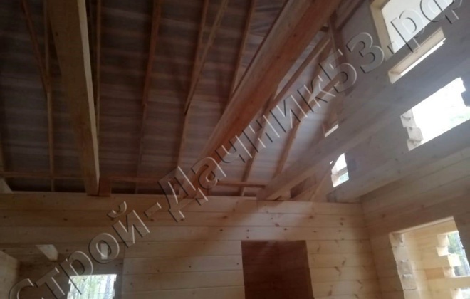 4 Брусовой дом П-19 11×9, 180 м², Ленинградская область, Выборгский район, Посёлок Краснофлотское (2)